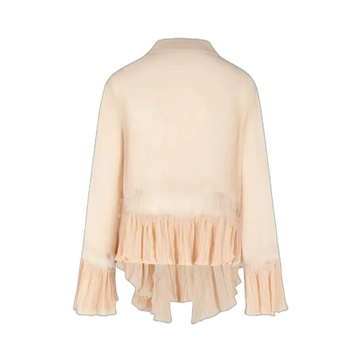 Blumarine Amberlight Flared Hem Shirt