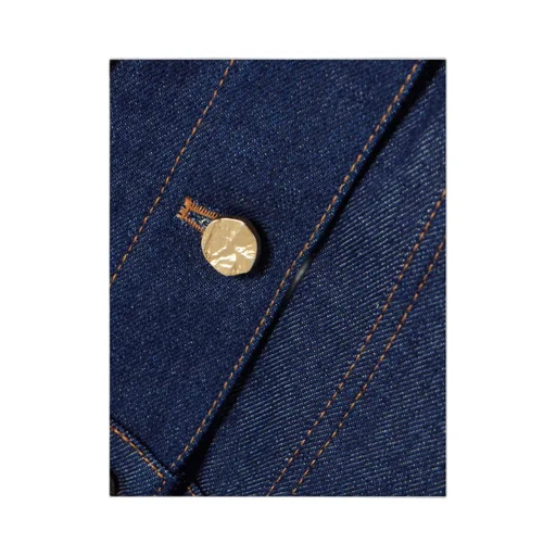 Long-Sleeved Denim Jacket