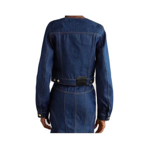 Long-Sleeved Denim Jacket