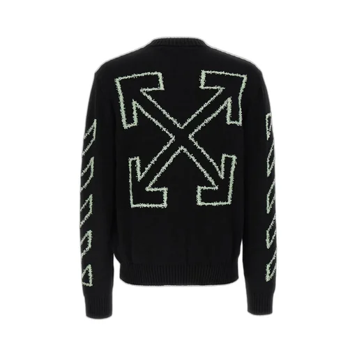 Off-White Diag Outline Crewneck Jumper