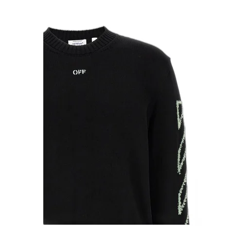 Off-White Diag Outline Crewneck Jumper