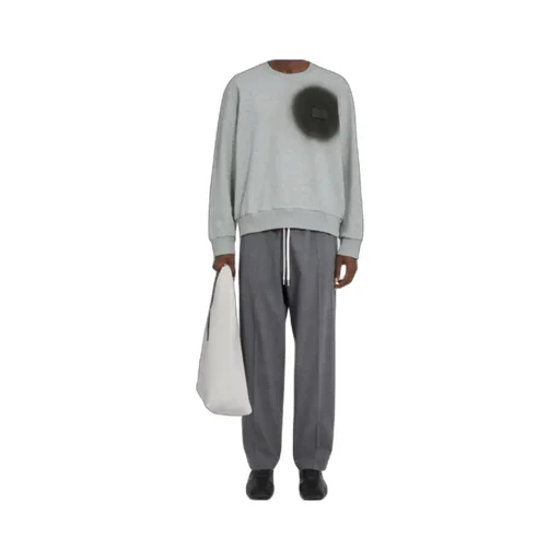 Mm6 Maison Margiela Spray Printed Crewneck Sweatshirt
