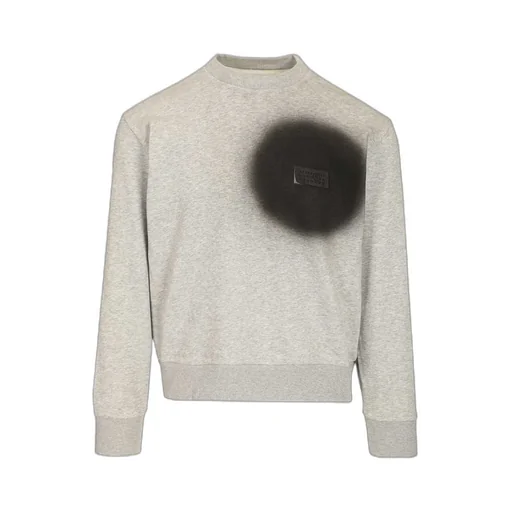 Mm6 Maison Margiela Spray Printed Crewneck Sweatshirt