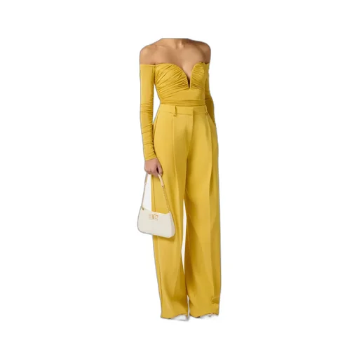 Lightweight CrÊPe Jersey Bodysuit With Draping