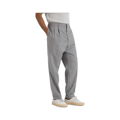 Tapered Virgin-Wool Trousers