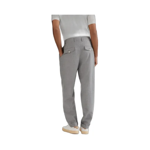 Tapered Virgin-Wool Trousers