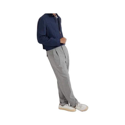 Tapered Virgin-Wool Trousers