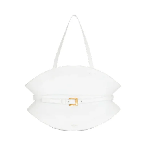 Medium Shuffle Bag In Calfskin Leather