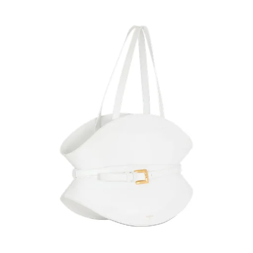Medium Shuffle Bag In Calfskin Leather
