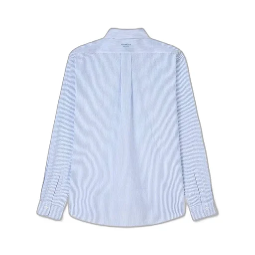 Embroidered Casual Shirt In Seersucker Cotton Boke Flower