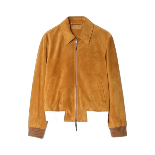Suede Harrington Jacket