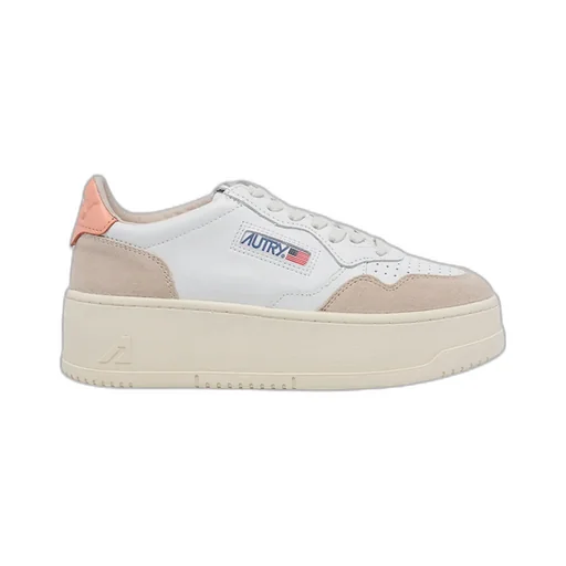 Autry Medialist Platform Lace-Up Sneakers