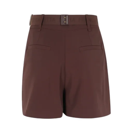 Elisabetta Franchi Belt Shorts