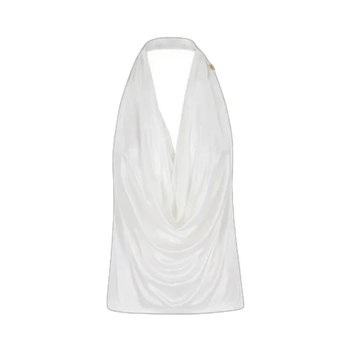 Top In Shiny Viscose Jersey Fabric