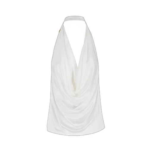 Top In Shiny Viscose Jersey Fabric