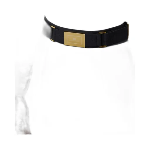 Skirt In Technical Bi-Elastic Fabric With Belt