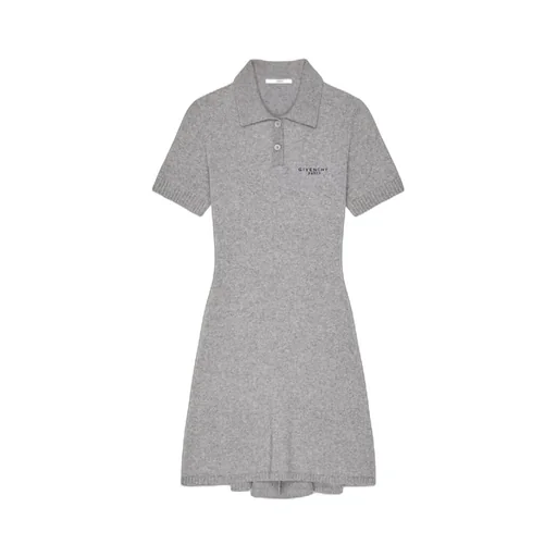 Polo Dress In Wool And Cashmere