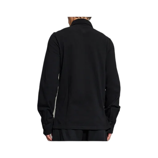 Long-Sleeved Polo Shirt