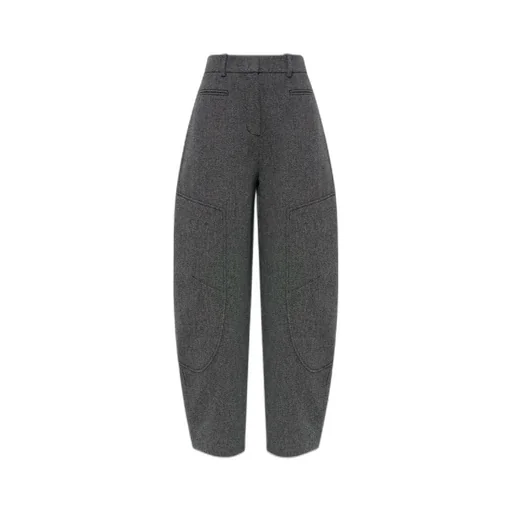 Casual Trousers With Belt Loops