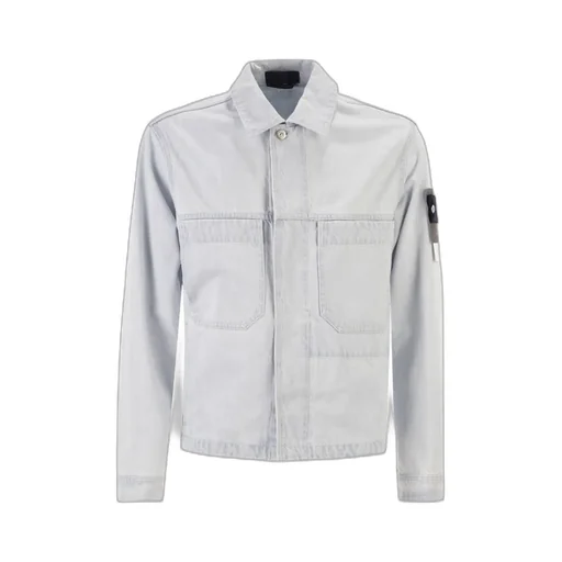 Stone Island Logo Patch Denim Jacket
