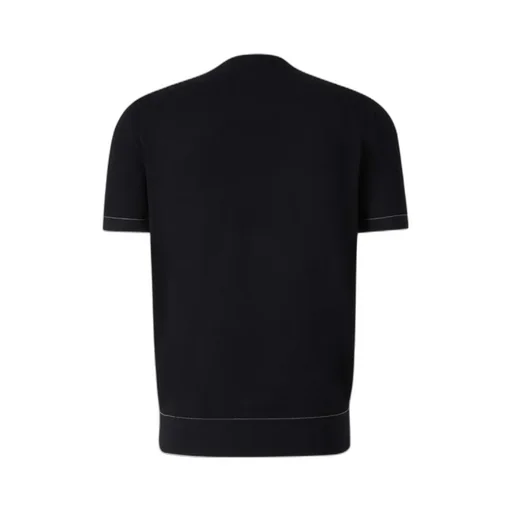 Short-Sleeved Knitted Shirt