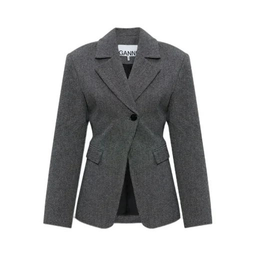 Lapel Long-Sleeved Blazer