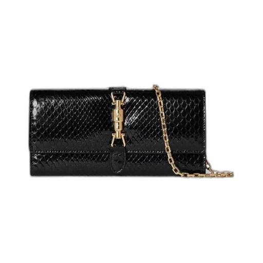 Gucci Jackie Python Wallet On Chain