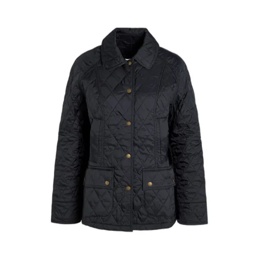 Beadnell Quilted Button Jacket