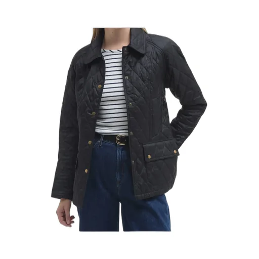 Beadnell Quilted Button Jacket