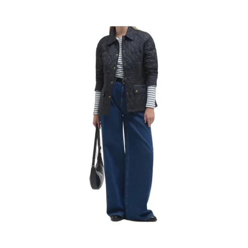 Beadnell Quilted Button Jacket