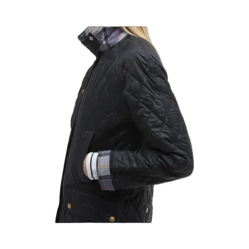 Beadnell Quilted Button Jacket