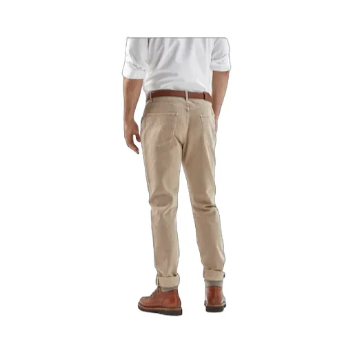Embroidered Logo Straight Jeans
