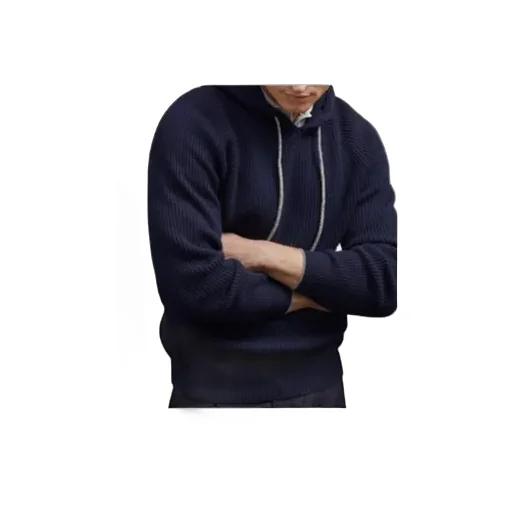 Cashmere Long-Sleeve Hoodie