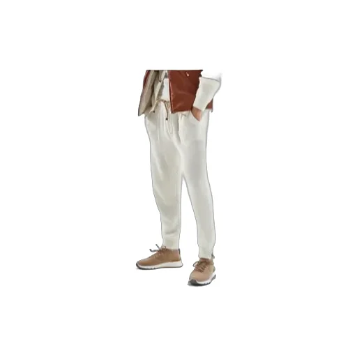 Drawstring Cashmere Track Pants