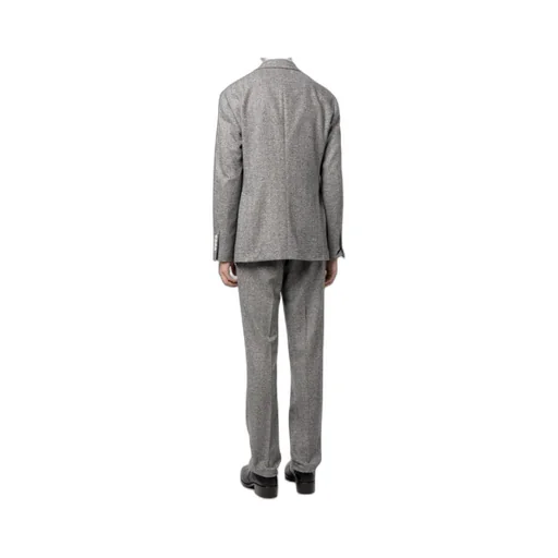 Wool-Blend Herringbone Two-Piece Suit