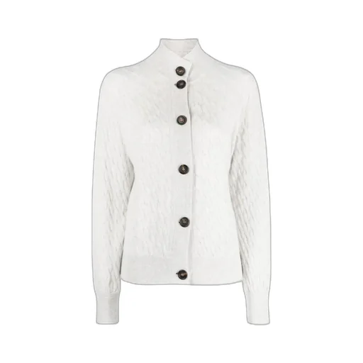Cable-Knit Cashmere Cardigan