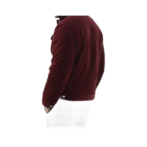 Corduroy Shearling-Lining Shirt Jacket