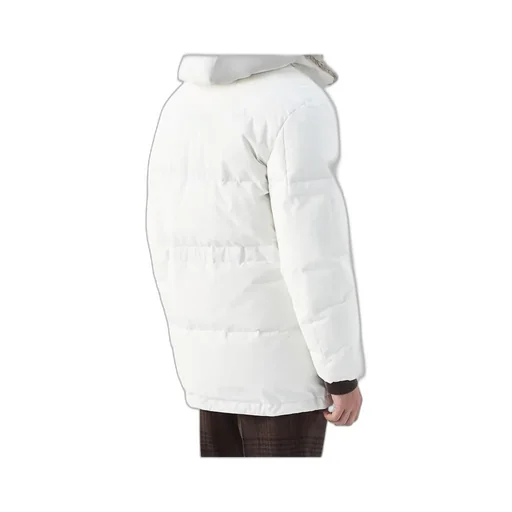 Cashmere-Lined Padded Coat