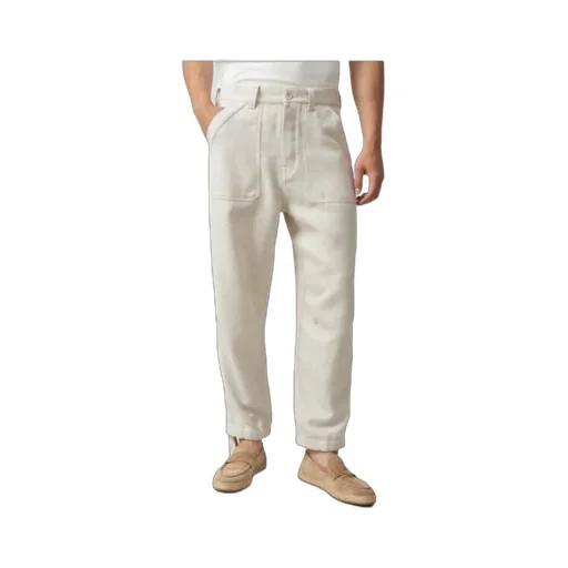 Tapered-Leg Trousers