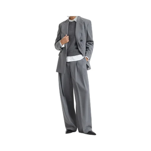 Double-Breasted Wool Blazer
