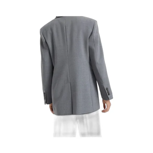 Double-Breasted Wool Blazer