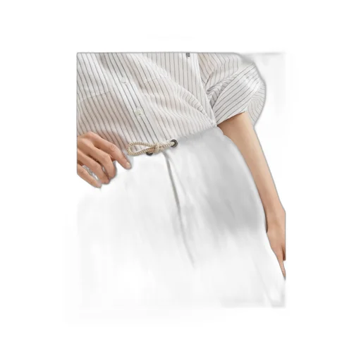 A-Line Cotton Maxi Skirt