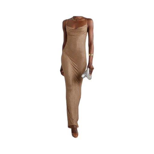 Shilo Crystal-Embellished Mesh Dress