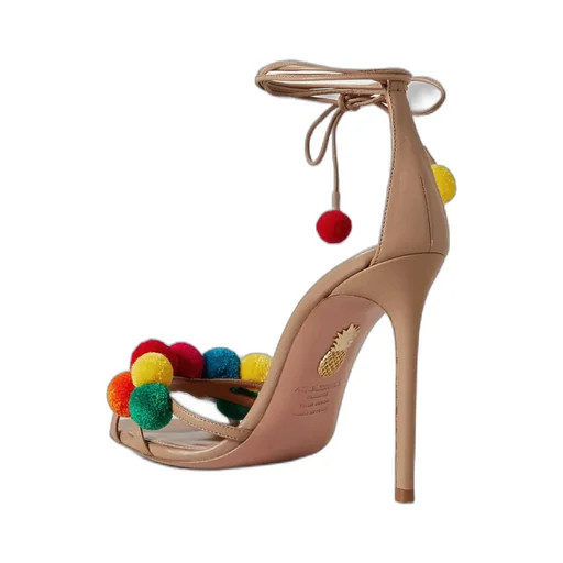 Embellished High-Heeled Sandals