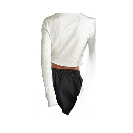 Knitted Long-Sleeved T-Shirt