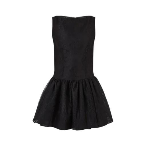 Nina Ricci Mini Dress With Peplum Hem