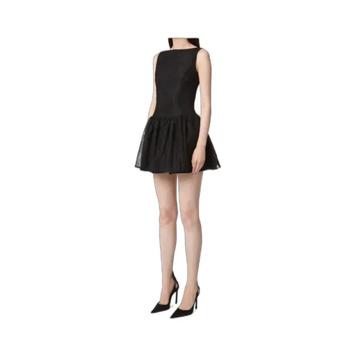 Nina Ricci Mini Dress With Peplum Hem