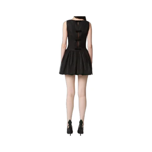 Nina Ricci Mini Dress With Peplum Hem
