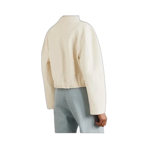 Bago Cropped Textured Cotton-Blend Twill Jacket