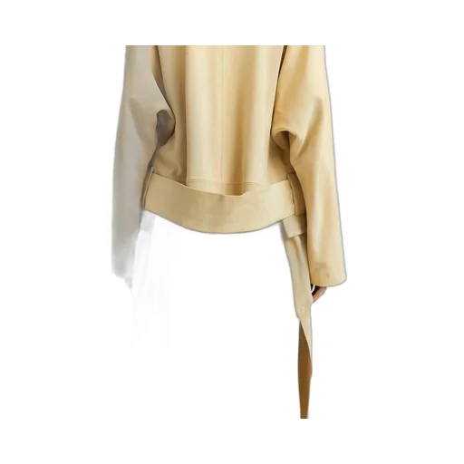 Cinzia Belted Suede Trench Coat